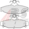 PONTI 18021875 Brake Pad Set, disc brake